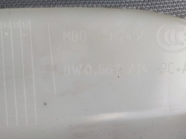 bontott AUDI A4 B9 Első Szélvédő Jobb Díszléc