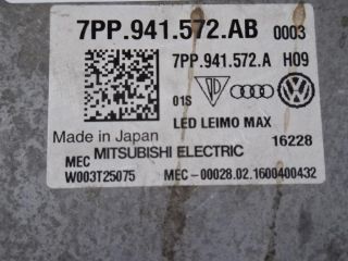 bontott AUDI A4 B9 Fényszóró Elektronika