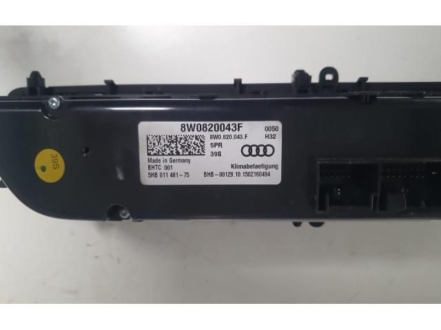 bontott AUDI A4 B9 Fűtéskapcsoló (digit klímás)