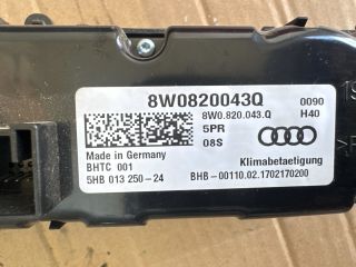 bontott AUDI A4 B9 Fűtéskapcsoló (manuális klímás)