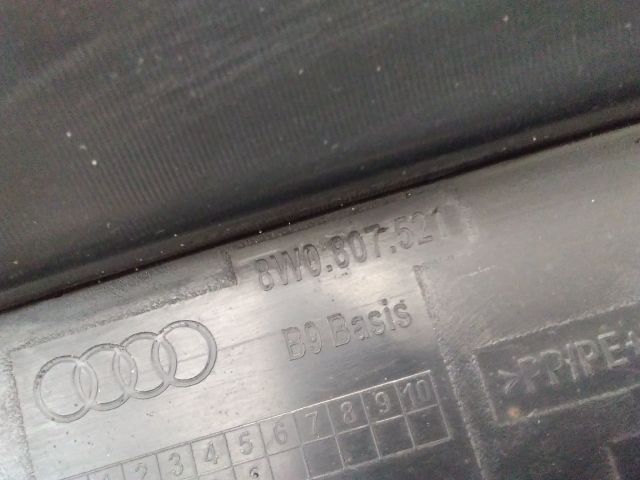 bontott AUDI A4 B9 Hátsó Lökhárító Alsó (Műanyag)