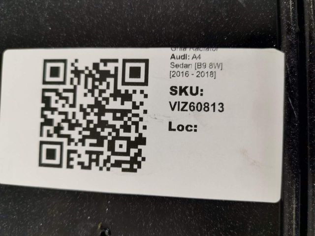 bontott AUDI A4 B9 Hűtőrács