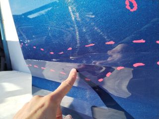 bontott AUDI A4 B9 Jobb első Ajtó (Üres lemez)