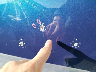 bontott AUDI A4 B9 Jobb első Ajtó (Üres lemez)