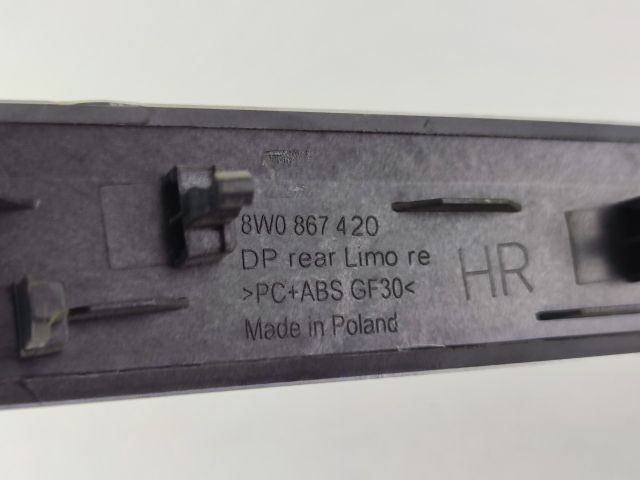 bontott AUDI A4 B9 Jobb hátsó Ajtó Díszléc