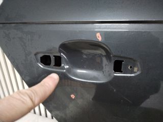 bontott AUDI A4 B9 Jobb hátsó Ajtó (Üres lemez)