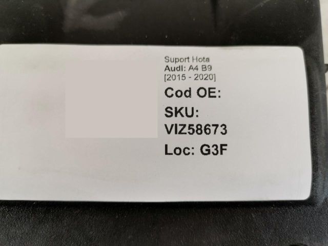 bontott AUDI A4 B9 Levélrács Tartó