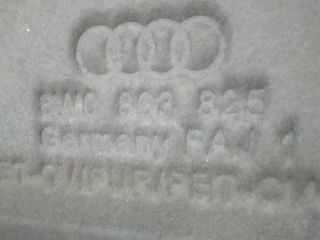 bontott AUDI A4 B9 Motorháztető Szigetelés