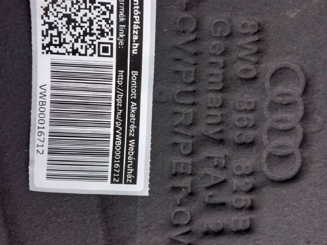 bontott AUDI A4 B9 Motorháztető Szigetelés