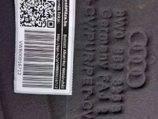 bontott AUDI A4 B9 Motorháztető Szigetelés