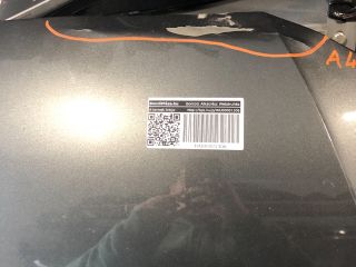 bontott AUDI A4 B9 Motorháztető