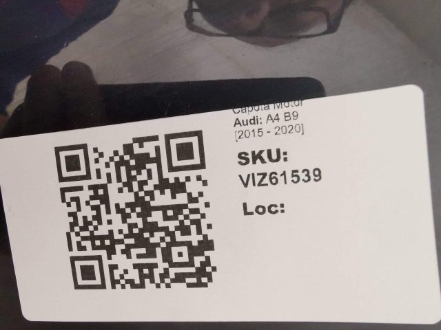 bontott AUDI A4 B9 Motorháztető