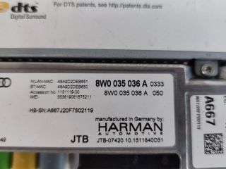 bontott AUDI A4 B9 Navigáció Elektronika