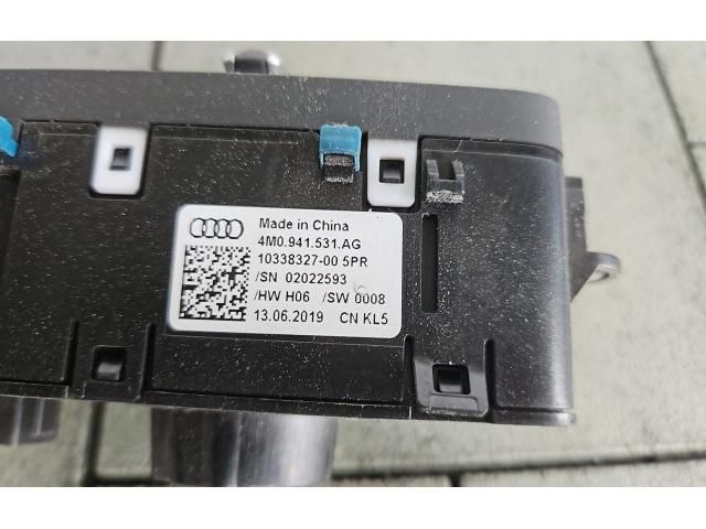 bontott AUDI A4 B9 Világítás Kapcsoló