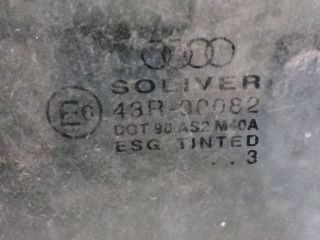 bontott AUDI A4 CABRIO Bal első Ablak