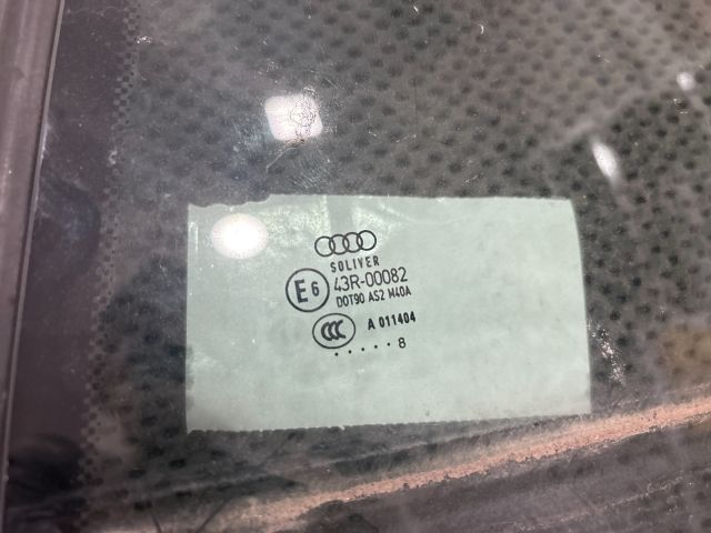 bontott AUDI A4 CABRIO Bal hátsó Fixüveg (Ajtóban)