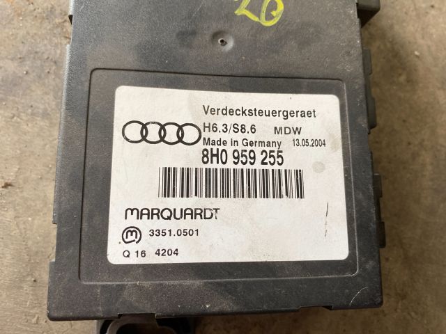 bontott AUDI A4 CABRIO Cabrio Tetővezérlő