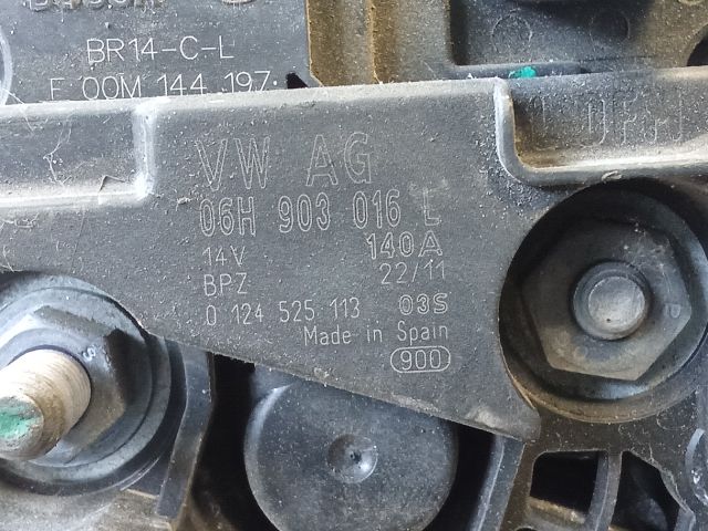 bontott AUDI A5 Generátor