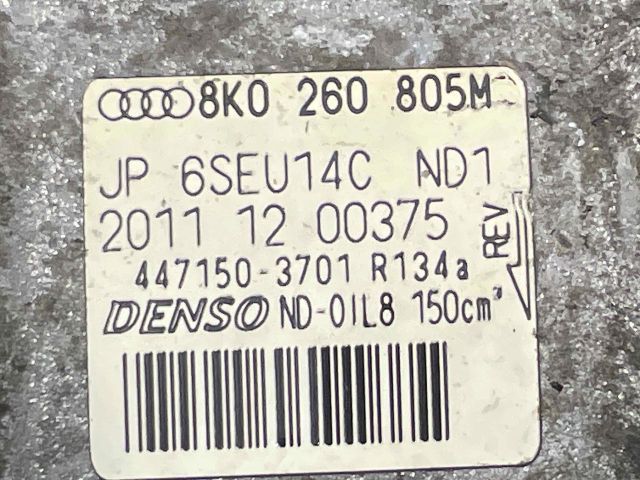 bontott AUDI A5 Klímakompresszor