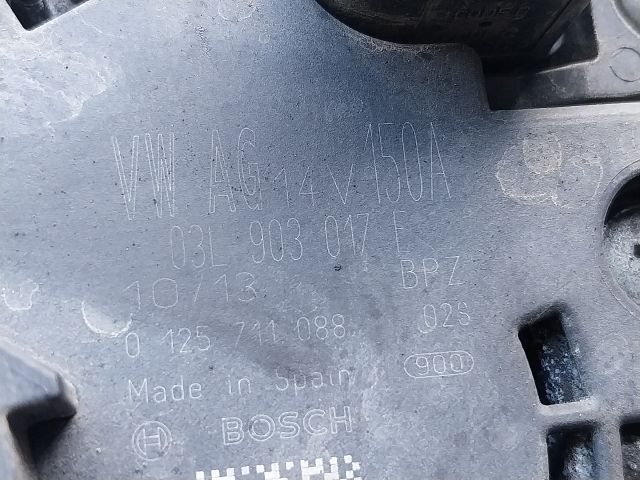 bontott AUDI A5 Generátor