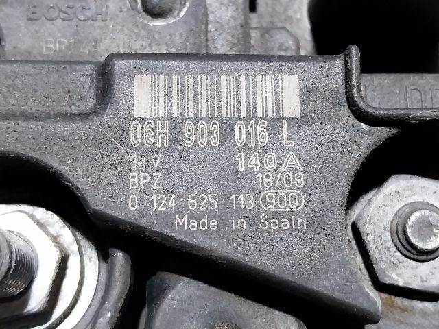 bontott AUDI A5 Generátor