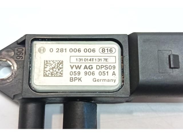 bontott AUDI A5 Kipufogó Nyomásérzékelő