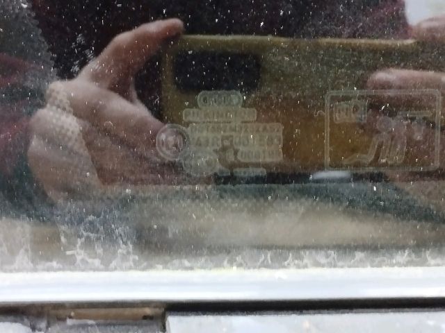 bontott AUDI A5 Bal C Oszlop Oldalablak Üveg