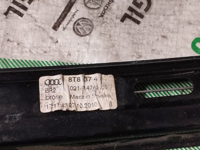 bontott AUDI A5 Bal első Ablakemelő Szerkezet (Elektromos)