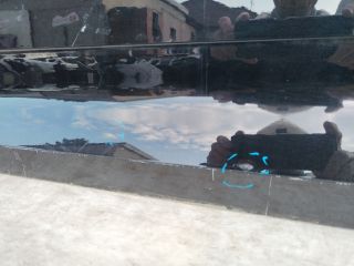 bontott AUDI A5 Bal első Ajtó (Üres lemez)