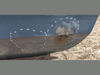 bontott AUDI A5 Bal első Ajtó (Üres lemez)