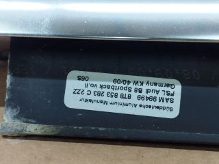 bontott AUDI A5 Bal első Vízlehúzó Gumicsík