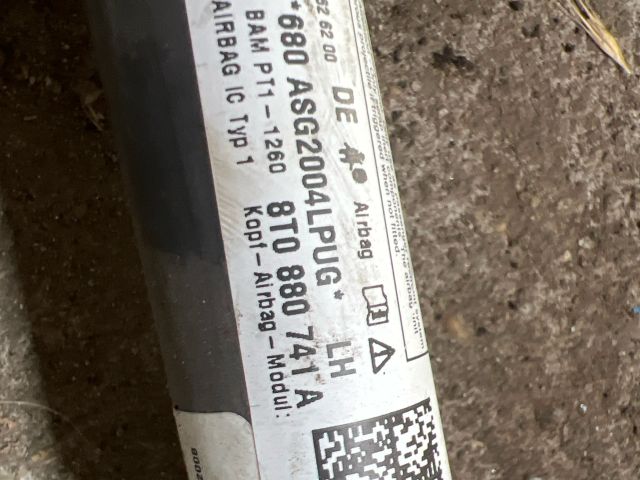 bontott AUDI A5 Bal Függönylégzsák és Oldallégzsák