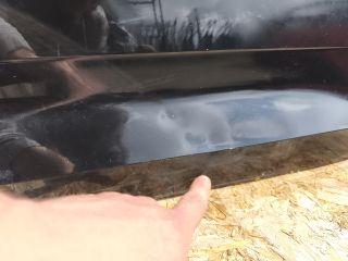 bontott AUDI A5 Bal hátsó Ajtó (Üres lemez)