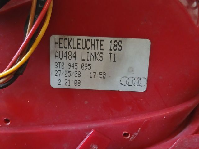 bontott AUDI A5 Bal Hátsó Lámpa