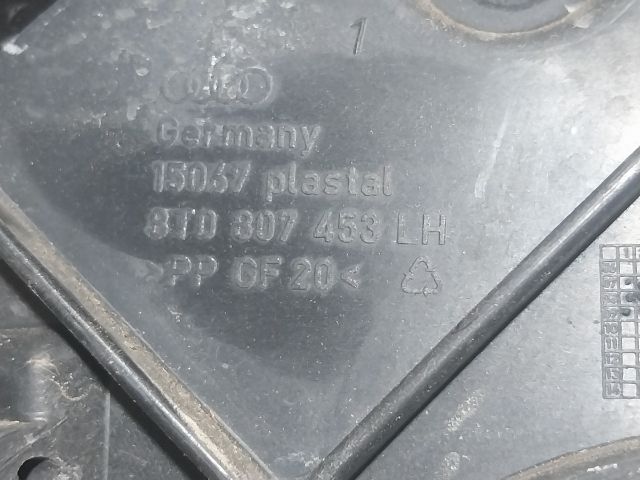 bontott AUDI A5 Bal hátsó Lökhárító Tartó (Műanyag)