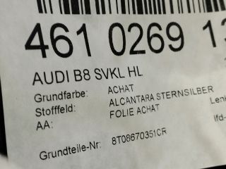 bontott AUDI A5 Bal Oldalkárpit (2-3 ajtóshoz hátra)