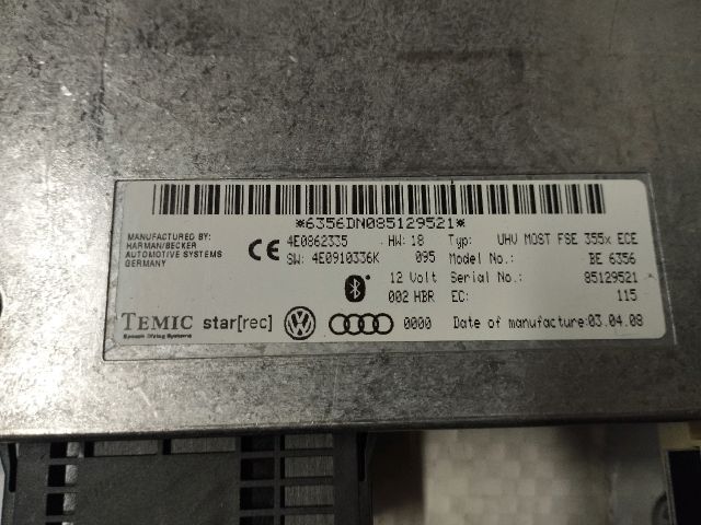 bontott AUDI A5 Bluetooth Elektronika