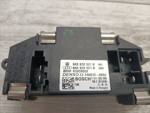 bontott AUDI A5 Előtét Ellenállás Fűtőmotor