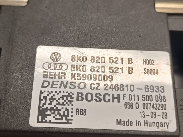 bontott AUDI A5 Előtét Ellenállás Fűtőmotor