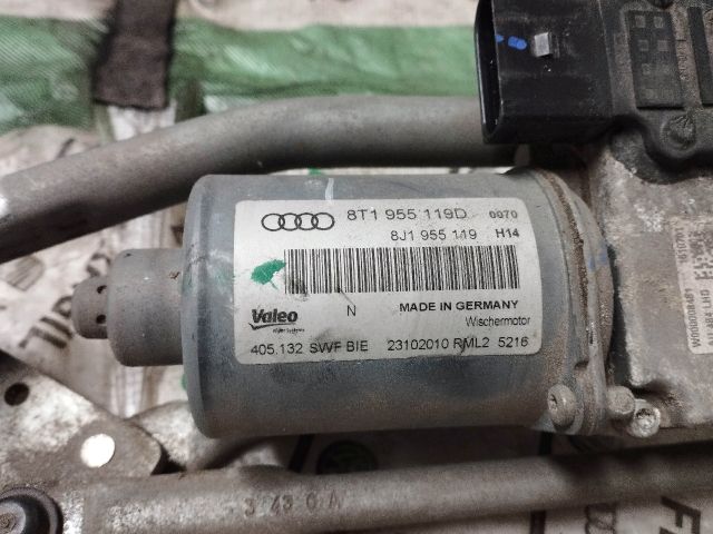 bontott AUDI A5 Első Ablaktörlő Szerkezet Motorral