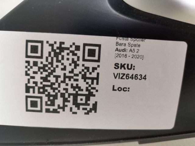 bontott AUDI A5 Hátsó Lökhárító Alsó (Műanyag)