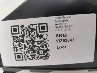 bontott AUDI A5 Hátsó Lökhárító Alsó (Műanyag)