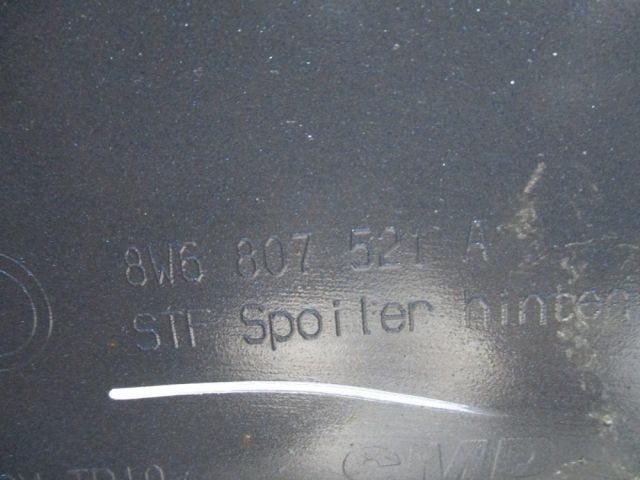 bontott AUDI A5 Hátsó Lökhárító (Üresen)