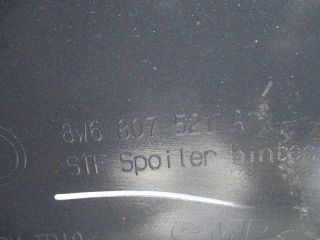 bontott AUDI A5 Hátsó Lökhárító (Üresen)