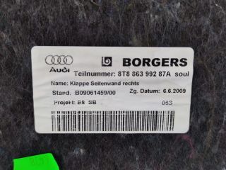 bontott AUDI A5 Hátsó Tároló Rekesz