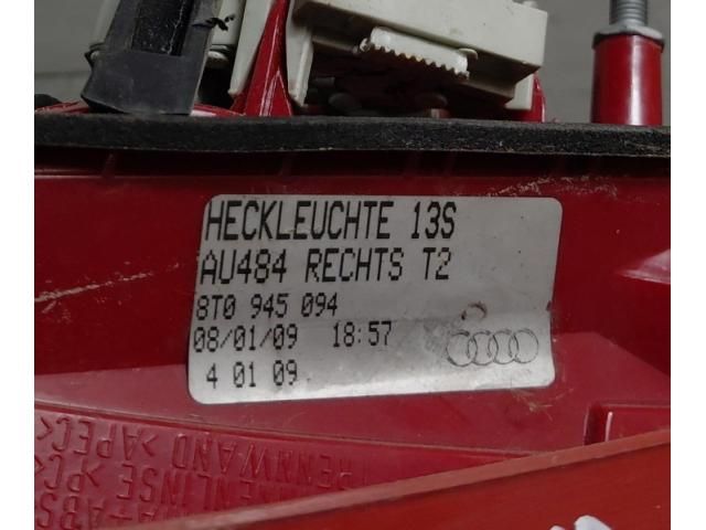 bontott AUDI A5 Jobb Belső Hátsó Lámpa