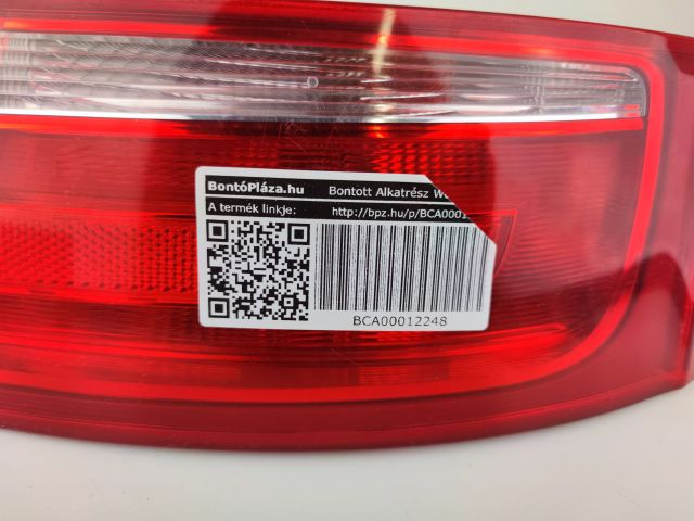 bontott AUDI A5 Jobb Hátsó Lámpa