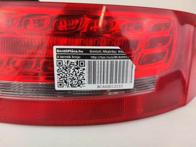 bontott AUDI A5 Jobb Hátsó Lámpa