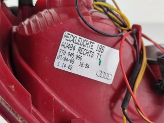 bontott AUDI A5 Jobb Hátsó Lámpa