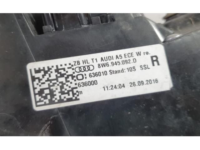 bontott AUDI A5 Jobb Külső Hátsó Lámpa